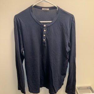 Mens Buck Mason cotton Henley